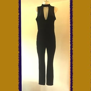 Charlotte Russe Black one piece jumper